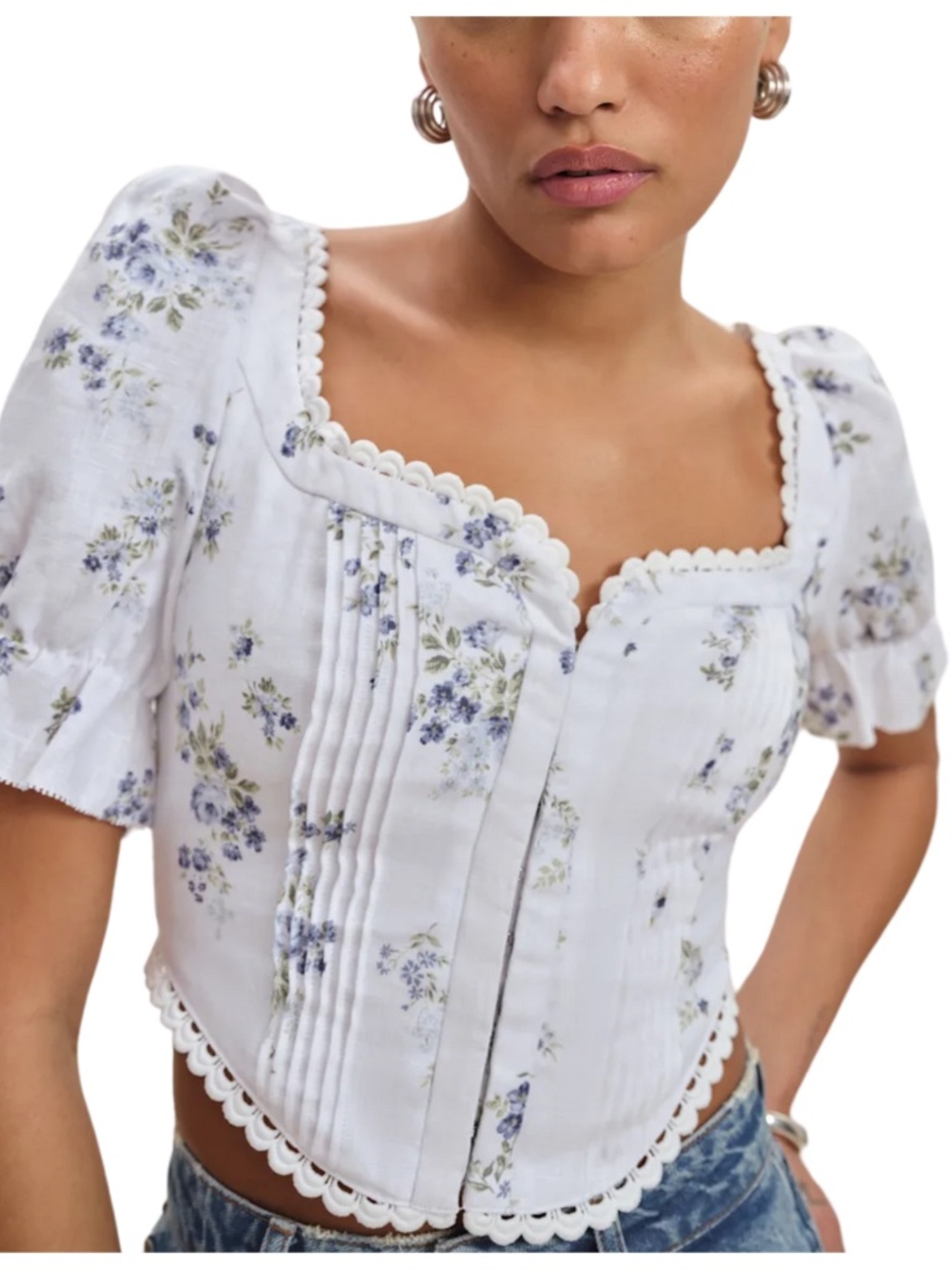 NEW Reformation Simmie Top Truly 0 - Picture 4 of 12